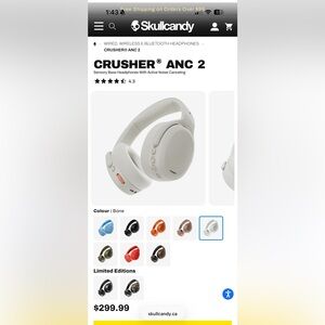 Skull Candy crusher ANC 2